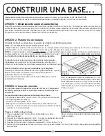 Preview for 17 page of Arrow Storage Products IWA108 Owner'S Manual & Assembly Manual