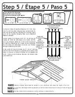 Preview for 50 page of Arrow Storage Products IWA108 Owner'S Manual & Assembly Manual