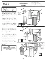 Preview for 20 page of Arrow Storage Products MRD108 Owner'S Manual & Assembly Instructions