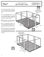 Preview for 20 page of Arrow Storage Products PM108 Owner'S Manual & Assembly Instructions