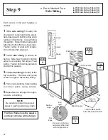 Preview for 22 page of Arrow Storage Products PM108 Owner'S Manual & Assembly Instructions