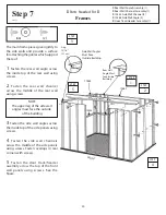 Предварительный просмотр 18 страницы Arrow Storage Products PT104 Owner'S Manual & Assembly Instructions