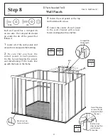 Предварительный просмотр 19 страницы Arrow Storage Products PT104 Owner'S Manual & Assembly Instructions