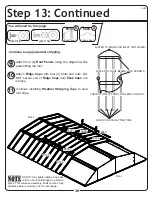 Предварительный просмотр 36 страницы Arrow Storage Products RV101467H2 Owner'S Manual & Assembly Manual