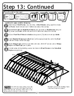 Предварительный просмотр 37 страницы Arrow Storage Products RV101467H2 Owner'S Manual & Assembly Manual