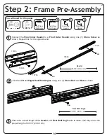 Preview for 14 page of Arrow Storage Products SBVVCS85 Owner'S Manual & Assembly Manual