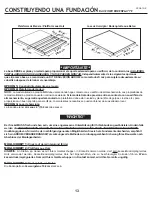 Preview for 13 page of Arrow Storage Products SCG108BG Owner'S Manual & Assembly Manual