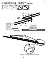 Preview for 14 page of Arrow Storage Products SCG108BG Owner'S Manual & Assembly Manual