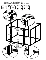 Preview for 22 page of Arrow Storage Products SCG108BG Owner'S Manual & Assembly Manual