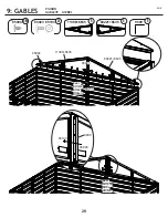 Preview for 28 page of Arrow Storage Products SCG108BG Owner'S Manual & Assembly Manual