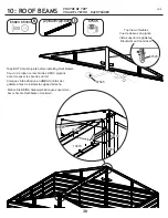 Preview for 30 page of Arrow Storage Products SCG108BG Owner'S Manual & Assembly Manual