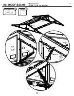 Preview for 32 page of Arrow Storage Products SCG108BG Owner'S Manual & Assembly Manual