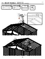 Preview for 34 page of Arrow Storage Products SCG108BG Owner'S Manual & Assembly Manual