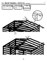 Preview for 26 page of Arrow Storage Products SCG65BG Series Owner'S Manual & Assembly Manual