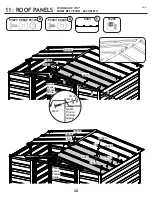 Preview for 28 page of Arrow Storage Products SCG65BG Series Owner'S Manual & Assembly Manual