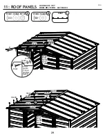 Preview for 29 page of Arrow Storage Products SCG65BG Series Owner'S Manual & Assembly Manual