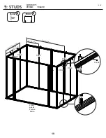 Preview for 19 page of Arrow Storage Products SCG86BG Owner'S Manual & Assembly Manual