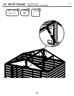 Preview for 26 page of Arrow Storage Products SCG86BG Owner'S Manual & Assembly Manual