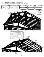 Preview for 27 page of Arrow Storage Products SCG86BG Owner'S Manual & Assembly Manual