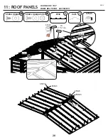 Preview for 28 page of Arrow Storage Products SCG86BG Owner'S Manual & Assembly Manual