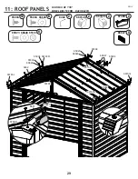 Preview for 29 page of Arrow Storage Products SCG86BG Owner'S Manual & Assembly Manual