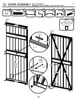 Preview for 30 page of Arrow Storage Products SCG86BG Owner'S Manual & Assembly Manual