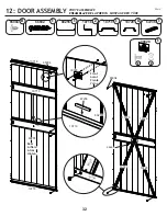 Preview for 32 page of Arrow Storage Products SCG86BG Owner'S Manual & Assembly Manual