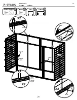 Preview for 21 page of Arrow Storage Products SCP104BG Series Owner'S Manual & Assembly Manual