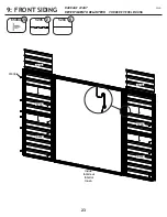 Preview for 23 page of Arrow Storage Products SCP104BG Series Owner'S Manual & Assembly Manual