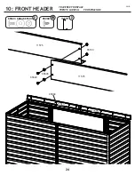 Preview for 24 page of Arrow Storage Products SCP104BG Series Owner'S Manual & Assembly Manual