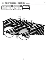 Preview for 28 page of Arrow Storage Products SCP104BG Series Owner'S Manual & Assembly Manual