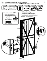 Preview for 34 page of Arrow Storage Products SCP104BG Series Owner'S Manual & Assembly Manual