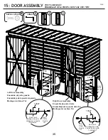 Preview for 35 page of Arrow Storage Products SCP104BG Series Owner'S Manual & Assembly Manual