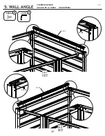 Preview for 17 page of Arrow Storage Products SCP64BG Owner'S Manual & Assembly Manual