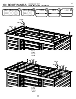 Preview for 22 page of Arrow Storage Products SCP64BG Owner'S Manual & Assembly Manual