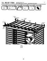 Preview for 25 page of Arrow Storage Products SCP64BG Owner'S Manual & Assembly Manual