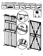 Preview for 26 page of Arrow Storage Products SCP64BG Owner'S Manual & Assembly Manual