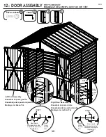 Предварительный просмотр 39 страницы Arrow Storage Products Select SCG88BG Owner'S Manual & Assembly Manual