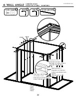 Preview for 22 page of Arrow Storage Products SFA105AN Owner'S Manual & Assembly Manual