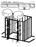 Preview for 27 page of Arrow Storage Products SFA105AN Owner'S Manual & Assembly Manual