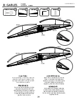 Preview for 29 page of Arrow Storage Products SFA105AN Owner'S Manual & Assembly Manual