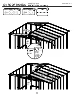 Preview for 33 page of Arrow Storage Products SFA105AN Owner'S Manual & Assembly Manual