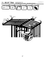 Preview for 37 page of Arrow Storage Products SFA105AN Owner'S Manual & Assembly Manual