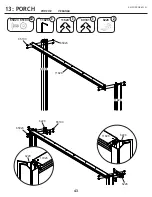 Preview for 43 page of Arrow Storage Products SFA105AN Owner'S Manual & Assembly Manual