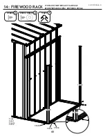 Preview for 48 page of Arrow Storage Products SFA105AN Owner'S Manual & Assembly Manual