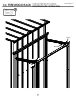 Preview for 51 page of Arrow Storage Products SFA105AN Owner'S Manual & Assembly Manual