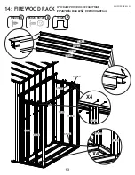 Preview for 53 page of Arrow Storage Products SFA105AN Owner'S Manual & Assembly Manual