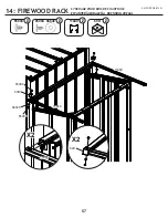 Preview for 57 page of Arrow Storage Products SFA105AN Owner'S Manual & Assembly Manual