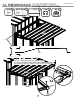 Preview for 58 page of Arrow Storage Products SFA105AN Owner'S Manual & Assembly Manual