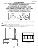 Preview for 64 page of Arrow Storage Products SFA105AN Owner'S Manual & Assembly Manual